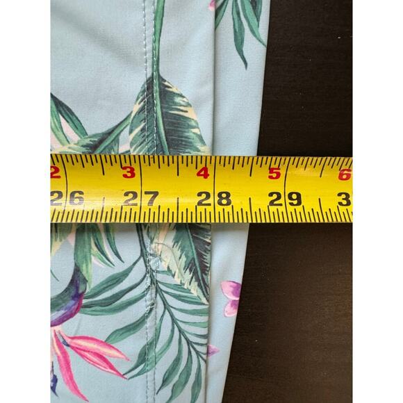 Bad Birdie Men Tropical Performance Polo Floral Hawaiian Golf Shirt Size Small - Picture 10 of 10